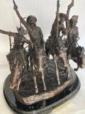 Remington’s Coming Through the Rye – Museum Quality Reproduction | Medium Size (Black Base)