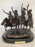 Remington’s Coming Through the Rye – Museum Quality Reproduction | Medium Size (Black Base)