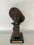 The Sergeant, Full Size Bronze with Black Base