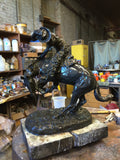 Frederic Remington’s The Rattlesnake – Limited Edition Bronze Reproduction (Only 100 Castings Worldwide)