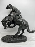 Frederic Remington’s The Rattlesnake – Limited Edition Bronze Reproduction (Only 100 Castings Worldwide)