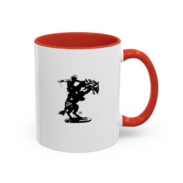 Boncho Buster Logo | Accent Coffee Mug (11, 15oz)