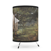 Small Oaks | Tripod Lamp with Printed Shade, US\CA plug