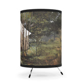 Small Oaks | Tripod Lamp with Printed Shade, US\CA plug