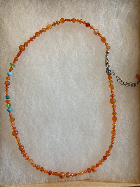 Orange Necklace