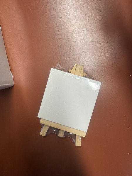 Mini Canvas and Easel Set New