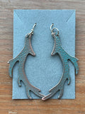 Margaret Jacobs Earrings Snakes and Antlers No Discount