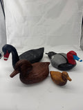 28 - Assorted large Swan/Duck/Goose Carvings