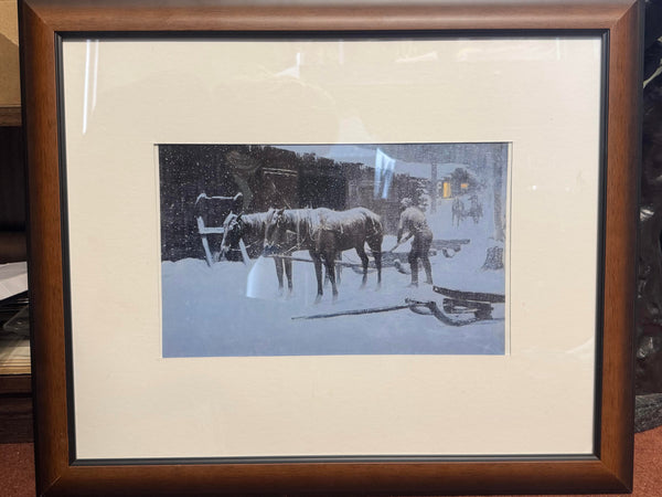 Framed: End of Day Print