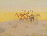 Evening in the Desert. Navajoes 1905-1906