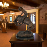 Remington The Rattlesnake – Hand-Cast Bronze Reproduction