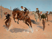 Turn Him Loose Bill 1893 canvas