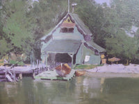 Boat House at Ingleneuk 1903-1907